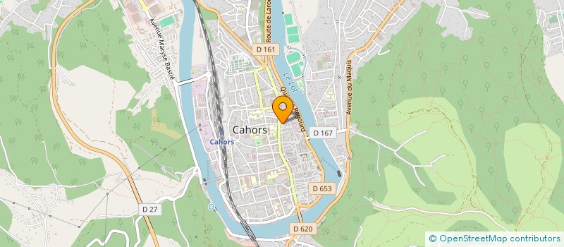 localisation de l'entreprise MONSIEUR CHRISTOPHE GRIMAUD  CAHORS