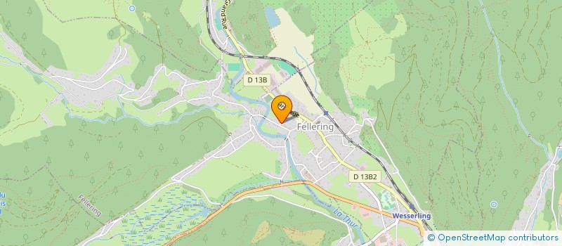 localisation de l'entreprise MONSIEUR CHRISTOPHE GROB  FELLERING