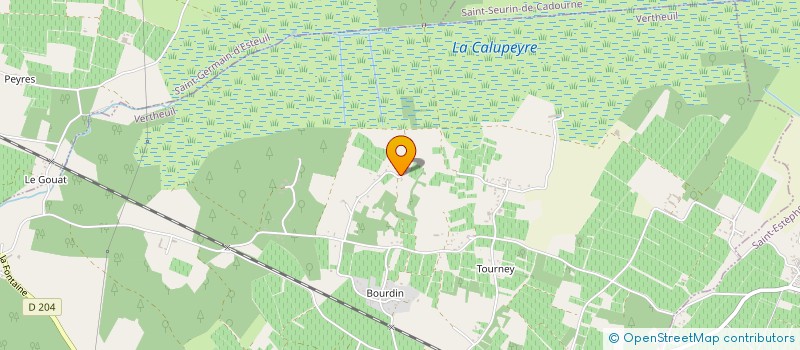 localisation de l'entreprise MONSIEUR CHRISTOPHE GRODIDIER  VERTHEUIL