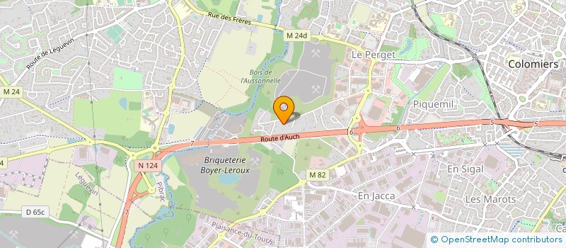 localisation de l'entreprise MONSIEUR CHRISTOPHE GROIUEZ à COLOMIERS