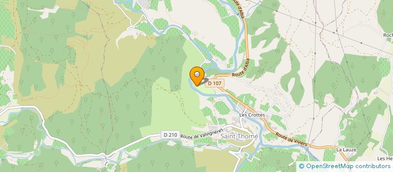 localisation de l'entreprise MONSIEUR CHRISTOPHE GROS  SAINT-THOME