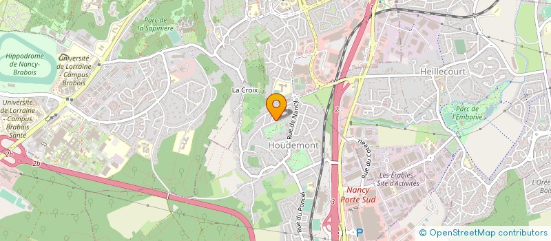 localisation de l'entreprise MONSIEUR CHRISTOPHE GROSSELIN  HOUDEMONT