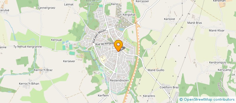 localisation de l'entreprise MONSIEUR CHRISTOPHE GRUCHET  CAUDAN