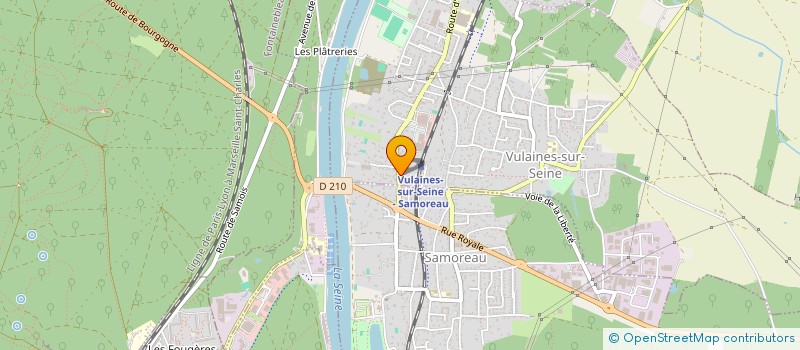 localisation de l'entreprise MONSIEUR CHRISTOPHE GUE  VULAINES-SUR-SEINE