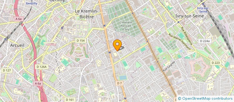 localisation de l'entreprise MONSIEUR CHRISTOPHE GUERAULT à VILLEJUIF