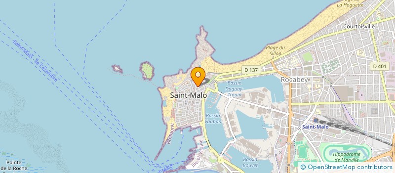 localisation de l'entreprise MONSIEUR CHRISTOPHE GUERDER à SAINT-MALO
