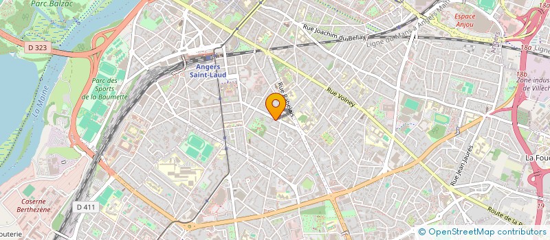 localisation de l'entreprise MONSIEUR CHRISTOPHE GUERIN à ANGERS
