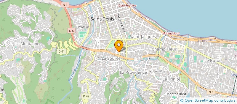 localisation de l'entreprise MONSIEUR CHRISTOPHE GUERIN  SAINT-DENIS