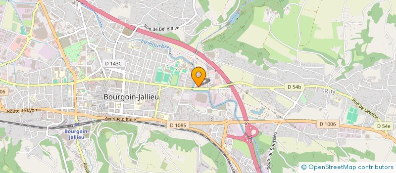 localisation de l'entreprise MONSIEUR CHRISTOPHE GUERNOUG à BOURGOIN-JALLIEU