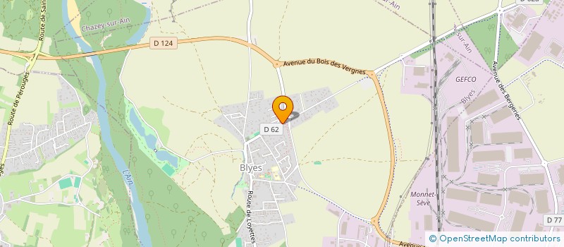 localisation de l'entreprise MONSIEUR CHRISTOPHE GUERTENER  BLYES