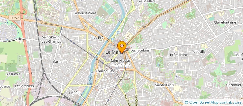 localisation de l'entreprise MONSIEUR CHRISTOPHE GUERY à LE MANS