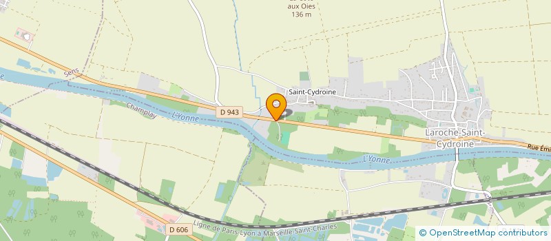 localisation de l'entreprise MONSIEUR CHRISTOPHE GUET  LAROCHE-SAINT-CYDROINE