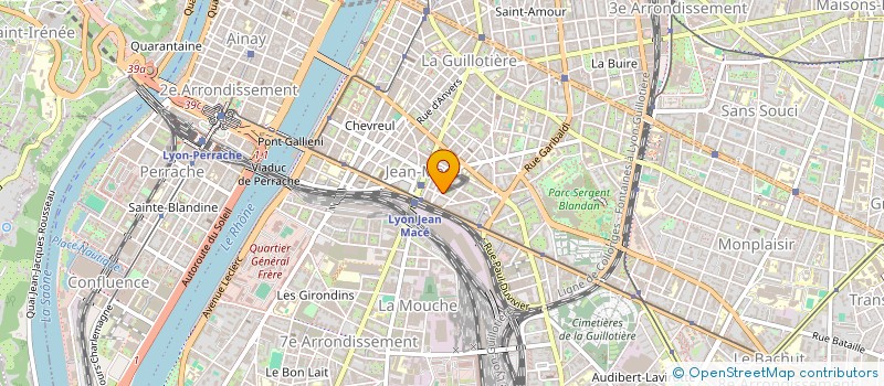 localisation de l'entreprise MONSIEUR CHRISTOPHE GUETAT  LYON