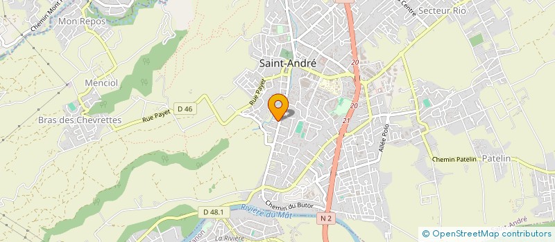 localisation de l'entreprise MONSIEUR CHRISTOPHE GUICHARD à SAINT-ANDRE