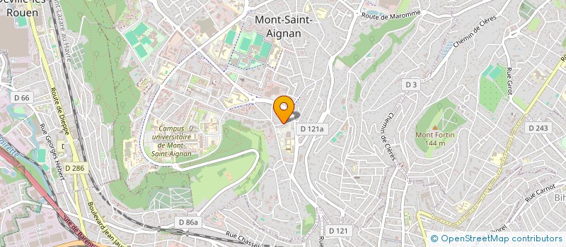 localisation de l'entreprise MONSIEUR CHRISTOPHE GUIGUIN à MONT-SAINT-AIGNAN