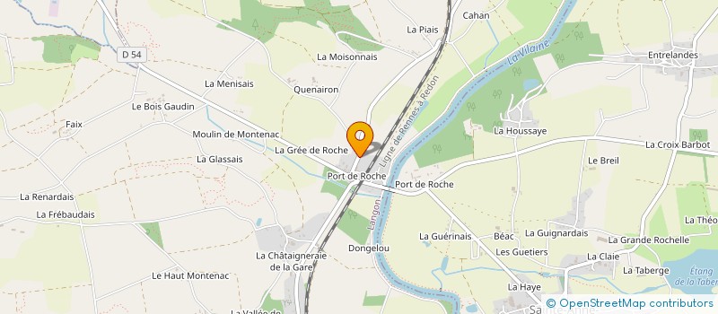 localisation de l'entreprise MONSIEUR CHRISTOPHE GUIHAIRE à LANGON