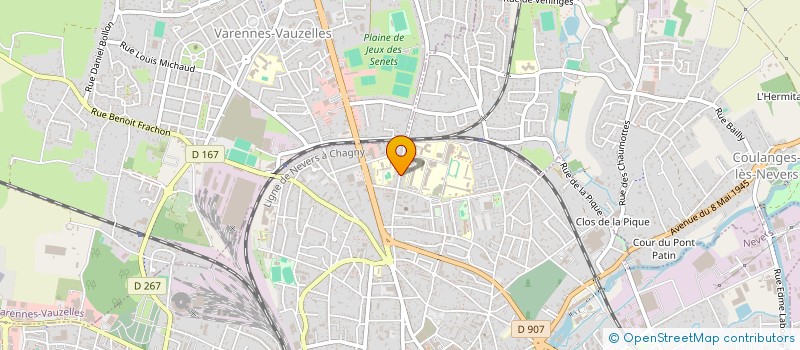 localisation de l'entreprise MONSIEUR CHRISTOPHE GUILHAUMON à NEVERS