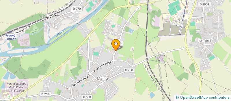 localisation de l'entreprise MONSIEUR CHRISTOPHE GUILLAS  MAING