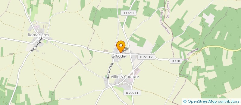 localisation de l'entreprise MONSIEUR CHRISTOPHE GUILLAUME  VILLIERS-COUTURE