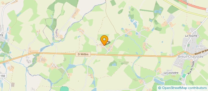 localisation de l'entreprise MONSIEUR CHRISTOPHE GUILLEMIN  BRESSUIRE