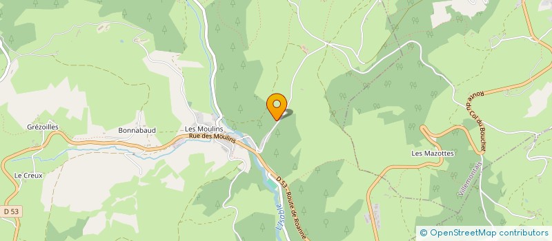 localisation de l'entreprise MONSIEUR CHRISTOPHE GUILLERMIN  CHERIER