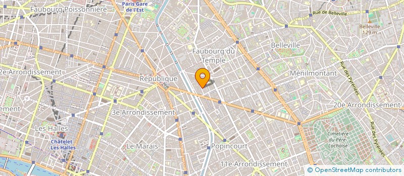 localisation de l'entreprise MONSIEUR CHRISTOPHE GUILLO  PARIS