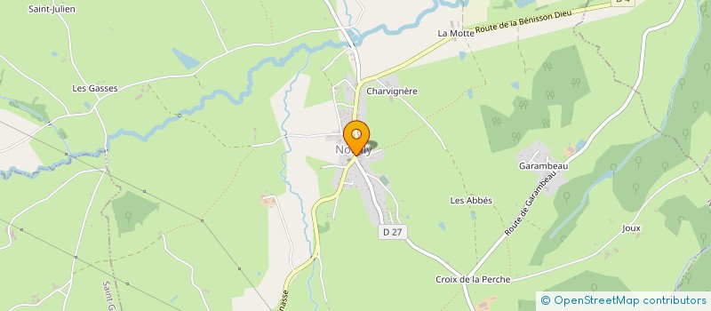 localisation de l'entreprise MONSIEUR CHRISTOPHE GUILLON à SAINT-FORGEUX-LESPINASSE