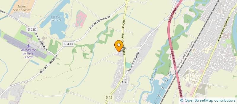 localisation de l'entreprise MONSIEUR CHRISTOPHE GUILLON  MURET