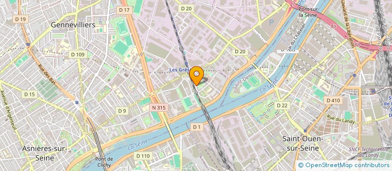 localisation de l'entreprise MONSIEUR CHRISTOPHE GUILLOT-NOEL  ASNIERES-SUR-SEINE