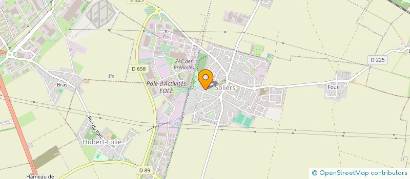 localisation de l'entreprise MONSIEUR CHRISTOPHE GUILLOUET  SOLIERS