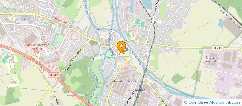 localisation de l'entreprise MONSIEUR CHRISTOPHE GUILMAIN à ARQUES