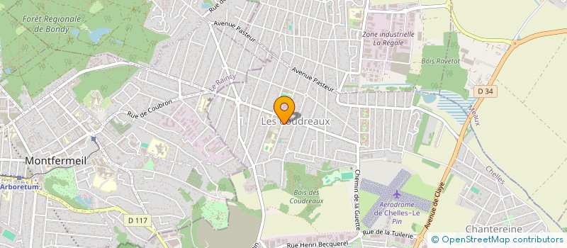 localisation de l'entreprise MONSIEUR CHRISTOPHE GUIMIER  CHELLES