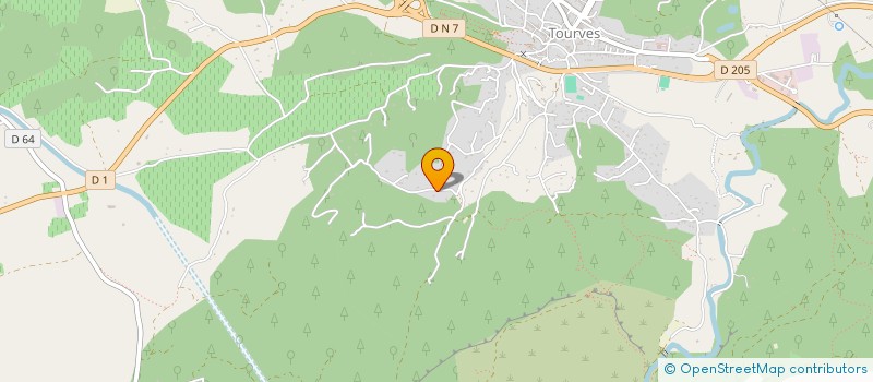 localisation de l'entreprise MONSIEUR CHRISTOPHE GUIOT  TOURVES