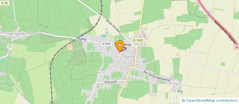 localisation de l'entreprise MONSIEUR CHRISTOPHE GUTEKUNST  EPFIG