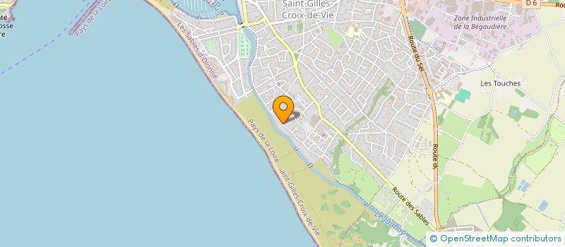 localisation de l'entreprise MONSIEUR CHRISTOPHE GUYON à SAINT-GILLES-CROIX-DE-VIE