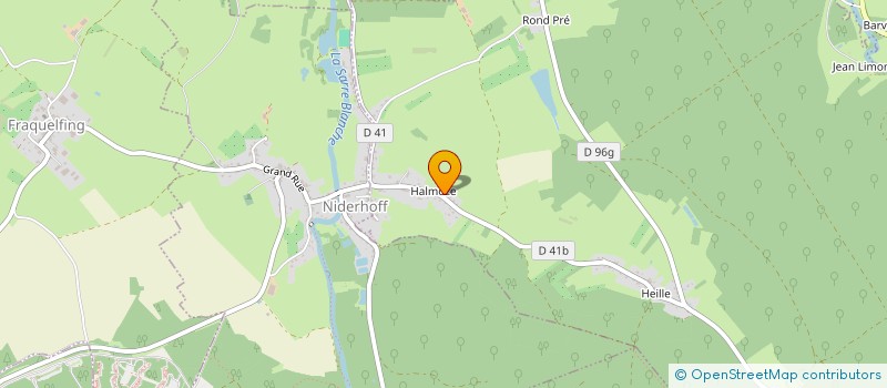 localisation de l'entreprise MONSIEUR CHRISTOPHE HABER  METAIRIES-SAINT-QUIRIN