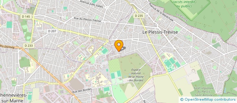localisation de l'entreprise MONSIEUR CHRISTOPHE HADOUX à LE PLESSIS-TREVISE