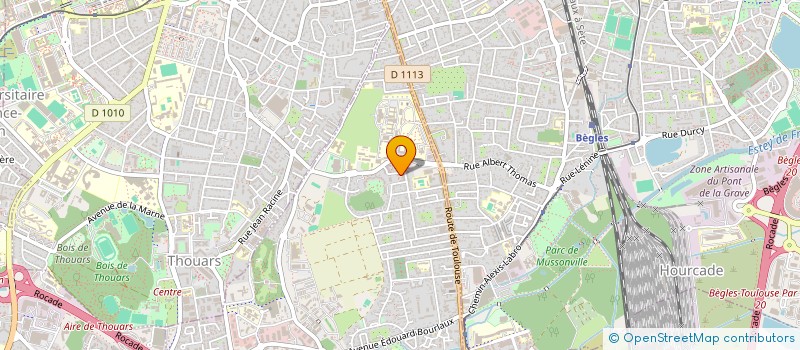 localisation de l'entreprise MONSIEUR CHRISTOPHE HADYS  VILLENAVE-D'ORNON