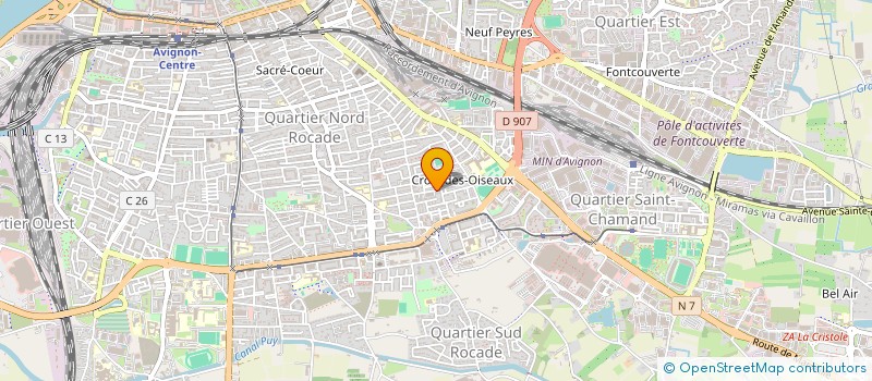 localisation de l'entreprise MONSIEUR CHRISTOPHE HAESSIG  AVIGNON