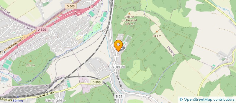 localisation de l'entreprise MONSIEUR CHRISTOPHE HAG  ROSBRUCK