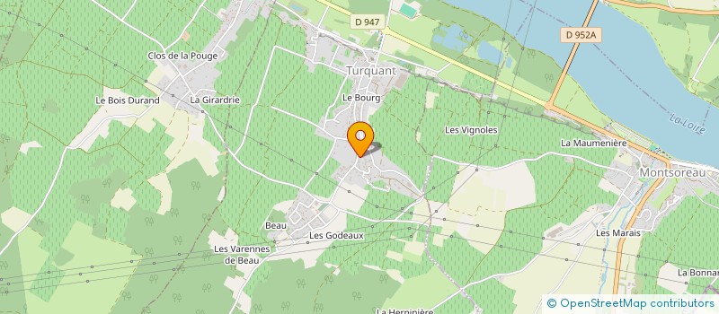 localisation de l'entreprise MONSIEUR CHRISTOPHE HALLOUIN  TURQUANT