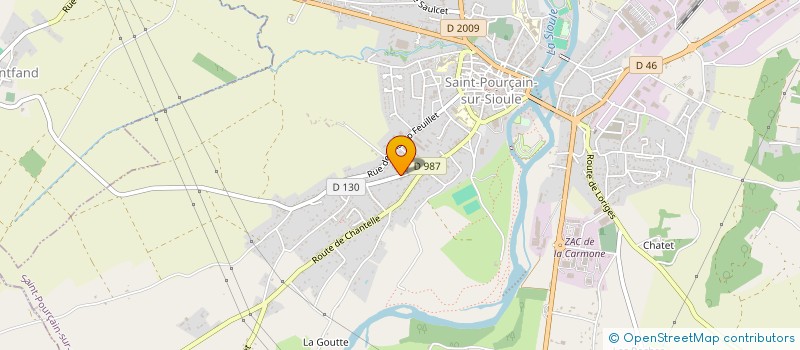 localisation de l'entreprise MONSIEUR CHRISTOPHE HANGGELI  SAINT-GERMAIN-DES-FOSSES