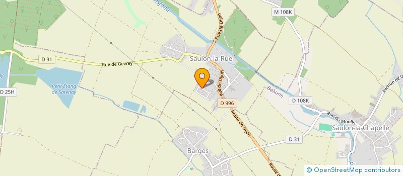 localisation de l'entreprise MONSIEUR CHRISTOPHE HANQUEZ  SAULON-LA-RUE