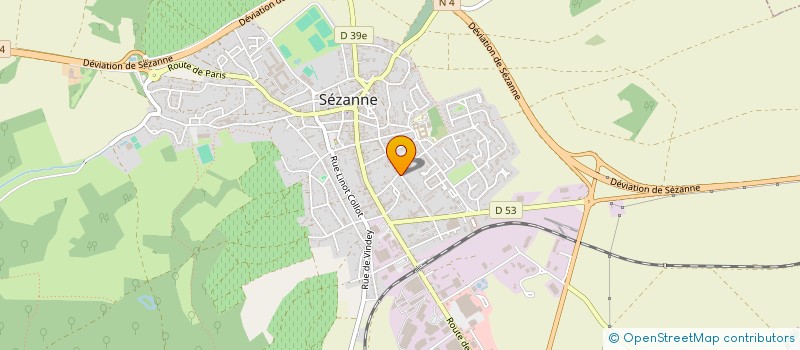 localisation de l'entreprise MONSIEUR CHRISTOPHE HANY à SEZANNE