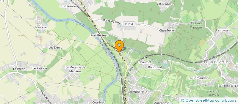 localisation de l'entreprise MONSIEUR CHRISTOPHE HARLY  FONTCOUVERTE