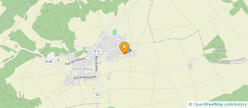 localisation de l'entreprise MONSIEUR CHRISTOPHE HARPOCRATE  SOISY-BOUY