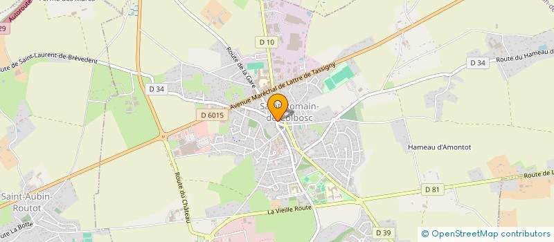 localisation de l'entreprise MONSIEUR CHRISTOPHE HAUCHECORNE à SAINT-ROMAIN-DE-COLBOSC