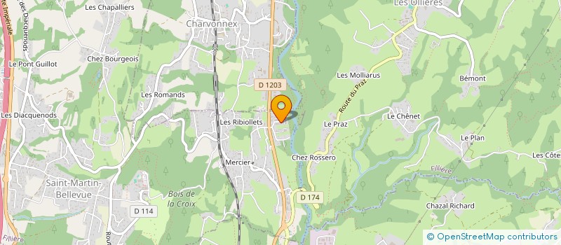 localisation de l'entreprise MONSIEUR CHRISTOPHE HAVARD  FILLIERE