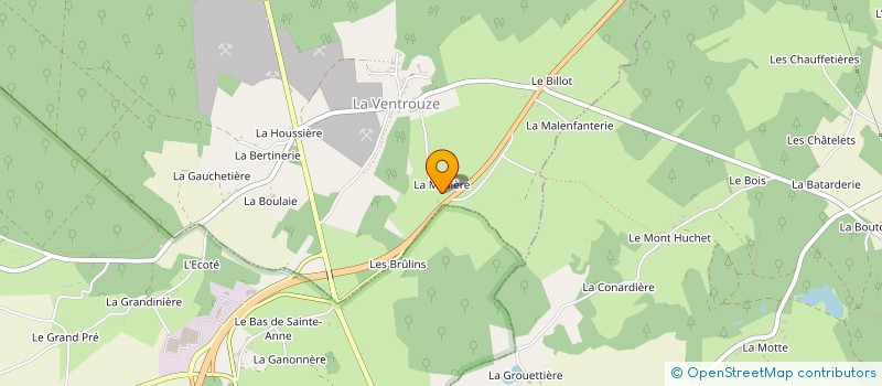 localisation de l'entreprise MONSIEUR CHRISTOPHE HEBERT  LA VENTROUZE
