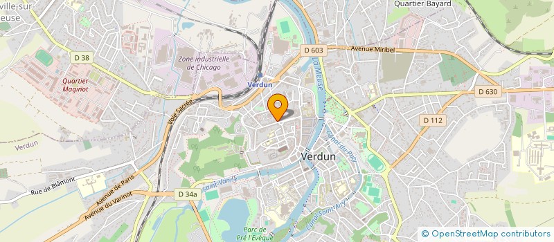 localisation de l'entreprise MONSIEUR CHRISTOPHE HECHINGER à VERDUN